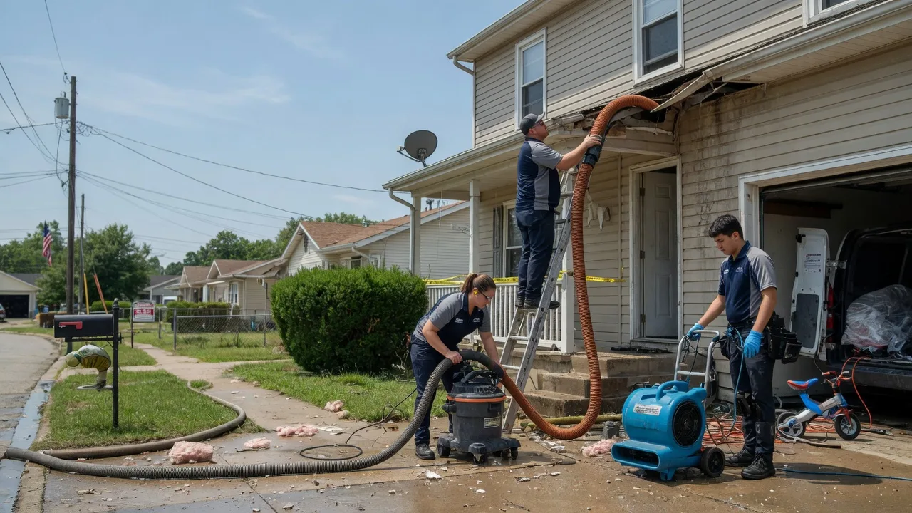 Water Damage Restoration in New Paris, IN near me